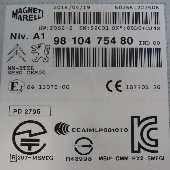 Autoradio occasion 6