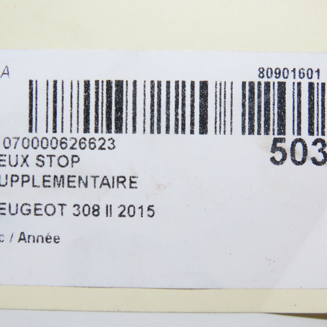 Feux stop supplementaire occasion 5