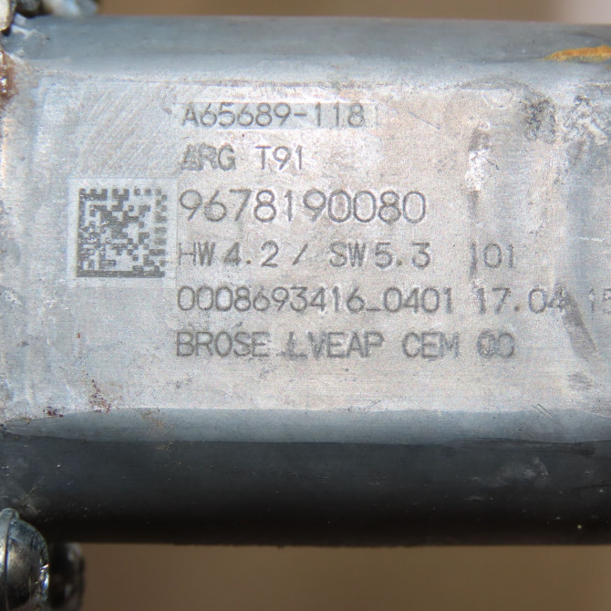 Mecanisme+moteur leve-glace arg occasion 5