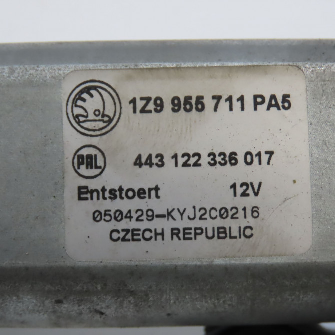 Moteur essuie-glace arrière occasion SKODA OCTAVIA II Phase 1 06-2004->10-2008 1.9 TDI 105ch 1Z9955711C 4