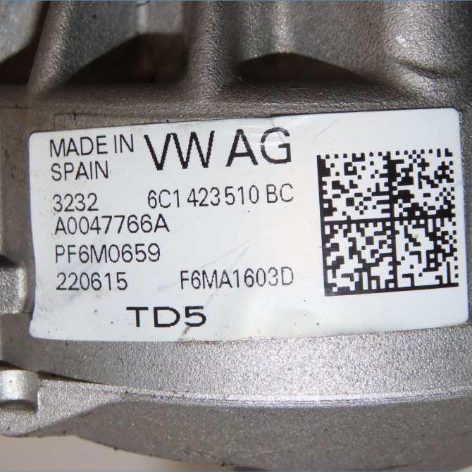 Colonne de direction assistee occasion VOLKSWAGEN POLO V 6C1423510CC 6