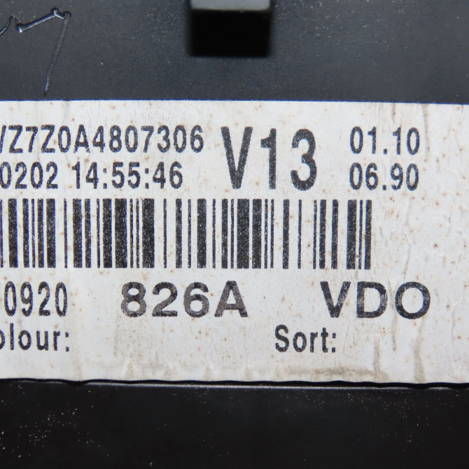 Compteur occasion VOLKSWAGEN GOLF IV GOLF IV Phase 1 1998-01-01->2005-06-30 1J0920826AX 5