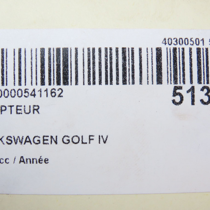 Compteur occasion VOLKSWAGEN GOLF IV GOLF IV Phase 1 1998-01-01->2005-06-30 1J0920826AX 7