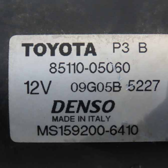 Moteur essuie-glace avant occasion TOYOTA AVENSIS II phase 1 05-2003->08-2006 115 D-4D 851101A040 4