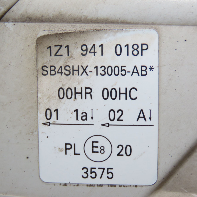 Phare droit occasion SKODA OCTAVIA I 1Z1941018P 4