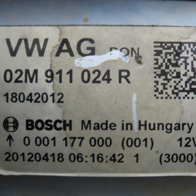 Démarreur occasion SEAT 146 Phase 1 04-1995->04-1999 1.0i 60ch 2M911024R 5