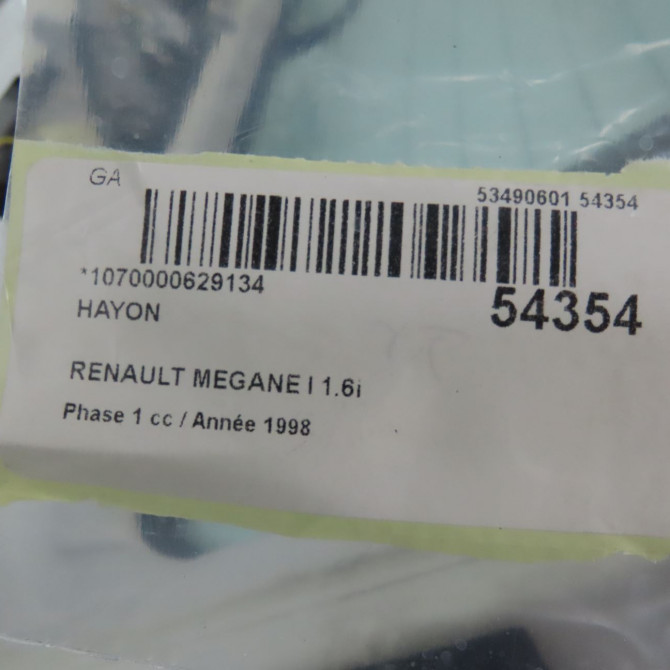 Hayon occasion RENAULT MEGANE I Phase 1 11-1995->03-1999 1.6i 7751467874 7