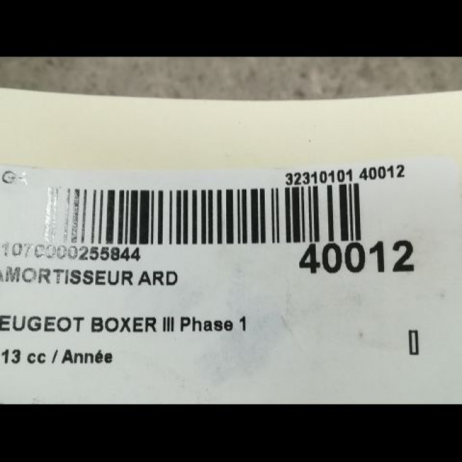 Amortisseur arrière droit occasion PEUGEOT BOXER III Phase 1 06-2006->... 5206TR 2