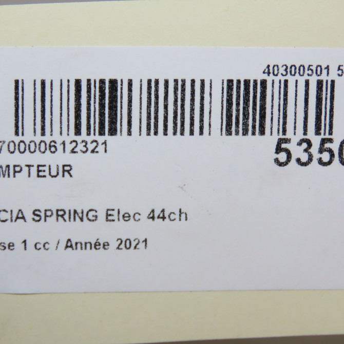 Compteur occasion  248091405R 4