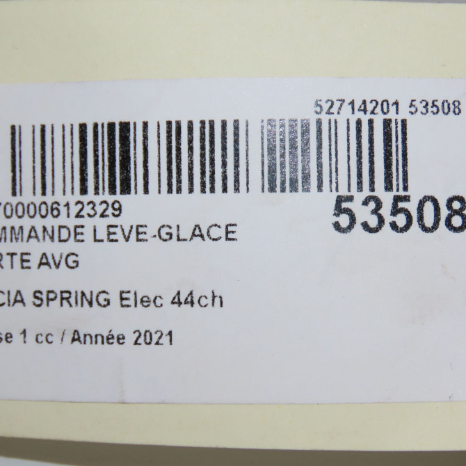 Commande lève-glace porte avant gauche occasion 3