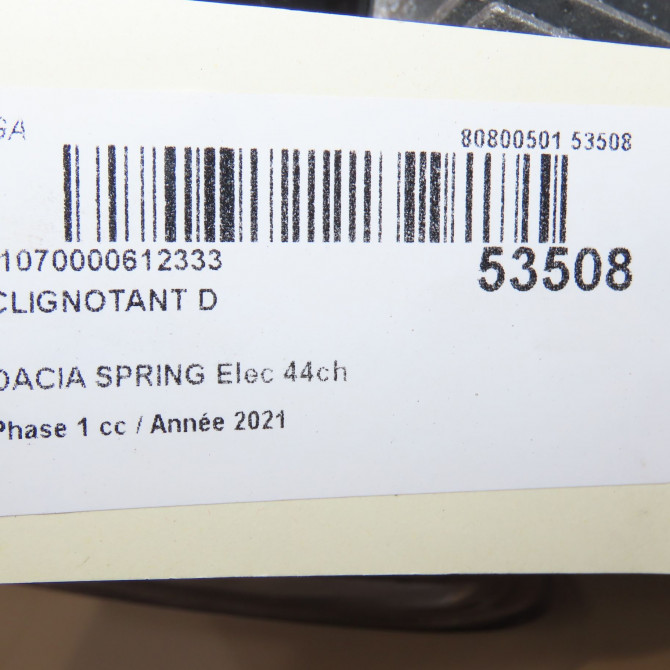 Clignotant droit occasion 5