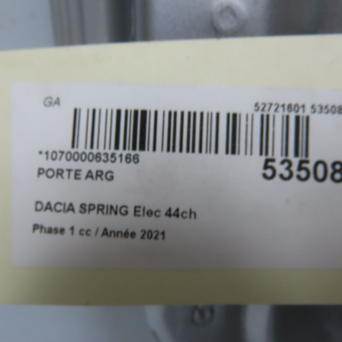 Porte arrière gauche occasion 6