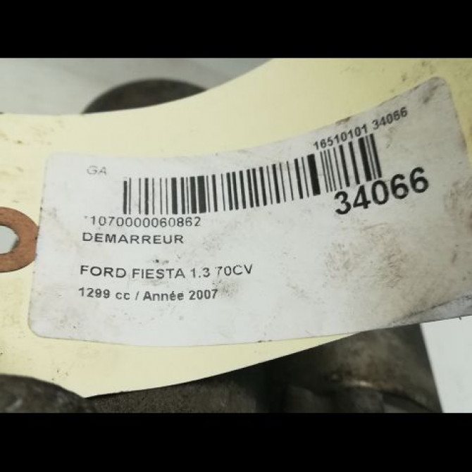 Démarreur occasion FORD FIESTA V Phase 2 10-2005->10-2008 1.3i 1564732 5