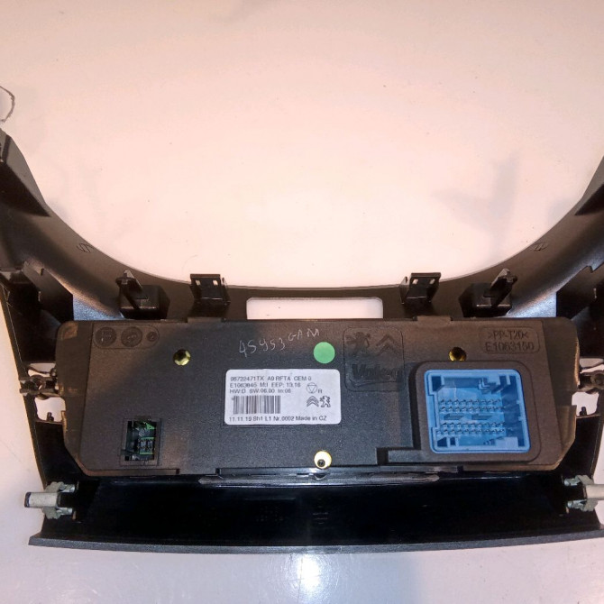 Commande de chauffage occasion PEUGEOT 208 208 Phase 1 2012-03-01->2015-09-30 1.6 VTI 120ch 96722471TX 2