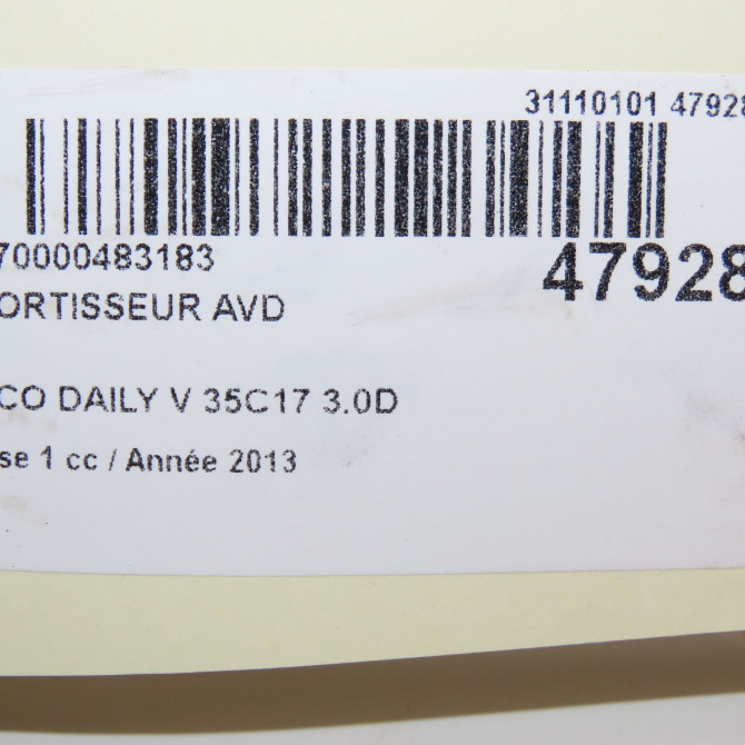 Amortisseur avant droit occasion  504152176 3