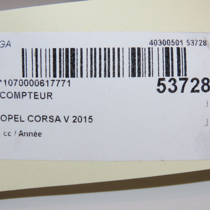 Compteur occasion  39204205 4