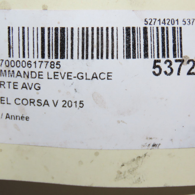 Commande lève-glace porte avant gauche occasion  13430017 4