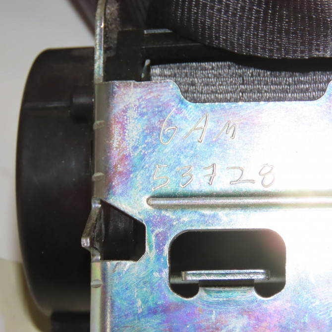 Ceinture avant droite occasion  13427745 4