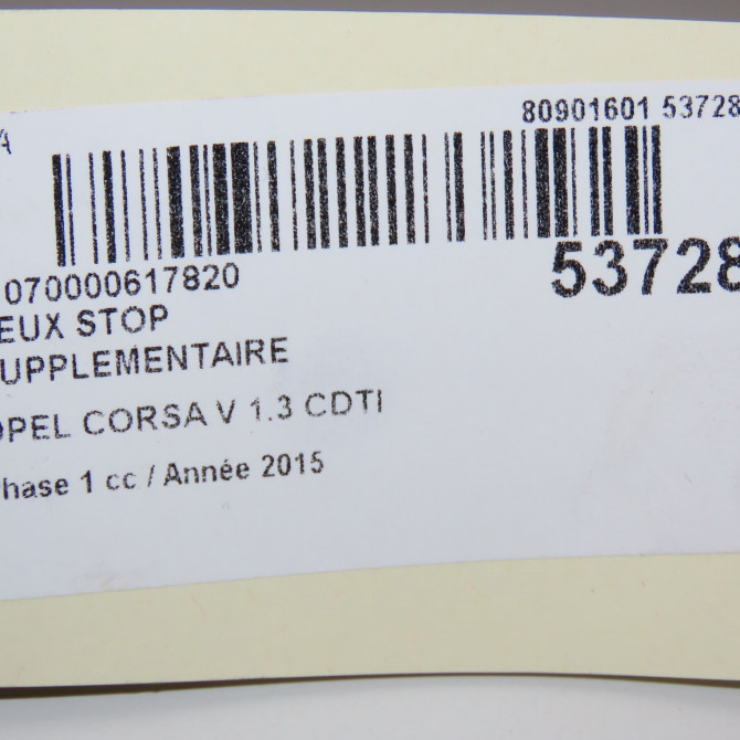 Feux stop supplementaire occasion  13186347 4