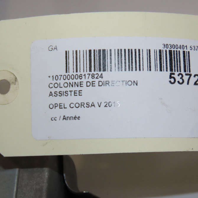 Colonne de direction assistee occasion  39029675 6