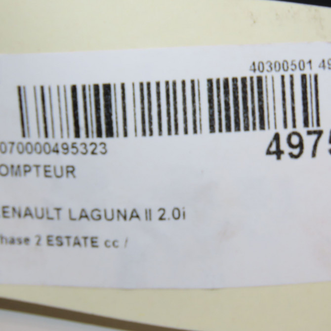 Compteur occasion  8200291332 7