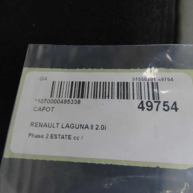 Capot occasion  7751471641 6