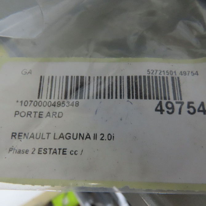 Porte arrière droite occasion  7751472444 5