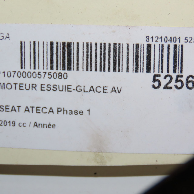 Moteur essuie-glace avant occasion SEAT ATECA Phase 1 06-2016->... 576955023B 4