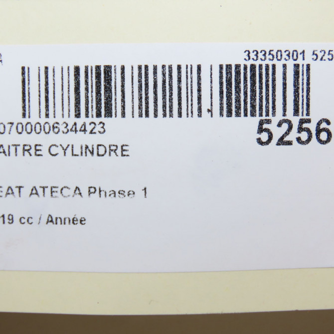 Maitre cylindre occasion SEAT ATECA Phase 1 06-2016->... 5Q1614019QREP 5