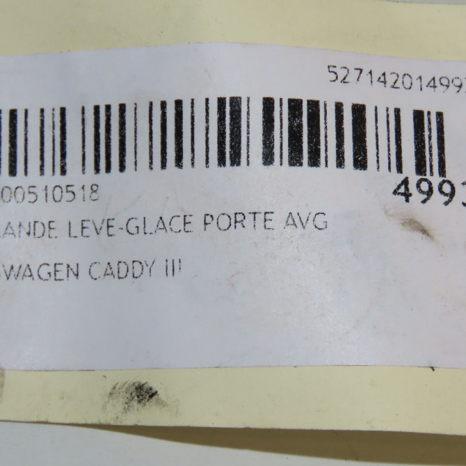 Commande lève-glace porte avant gauche occasion VOLKSWAGEN CADDY III Phase 1 03-2004->07-2010 1.9 TDI 105ch 1K3959857CREH 4