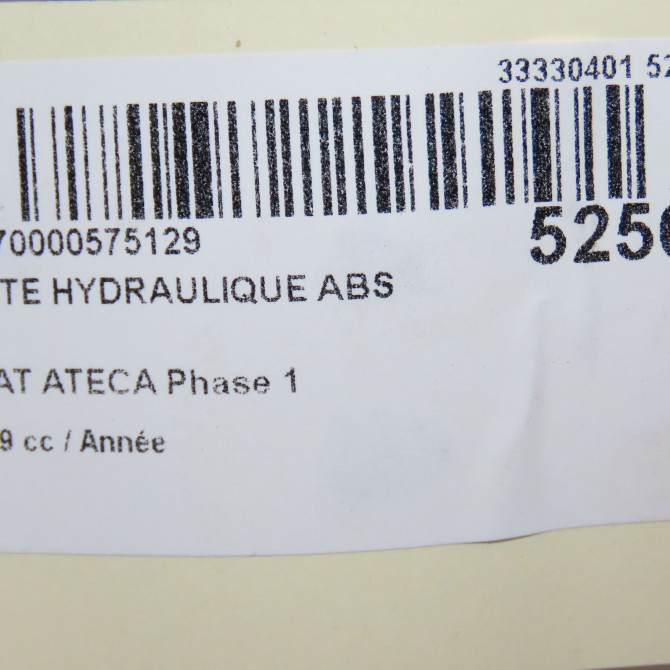 Unité hydraulique ABS occasion SEAT ATECA Phase 1 06-2016->... 5Q0614517ERBEF 6