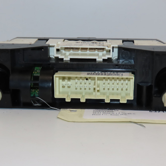 Commande de chauffage occasion SEAT IBIZA IV Phase 1 05-2008->01-2012 1.4 TDI 80ch 6J0820045ANEE 2