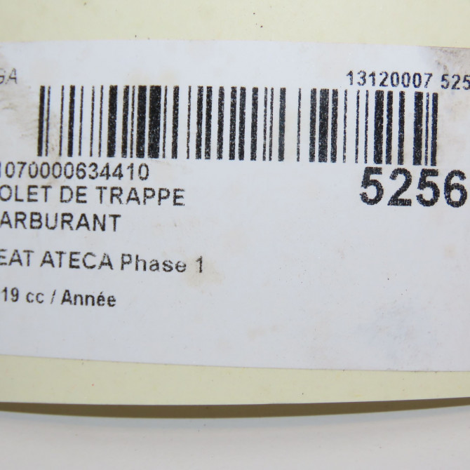 Volet de trappe carburant occasion SEAT ATECA Phase 1 06-2016->... 575809909 3