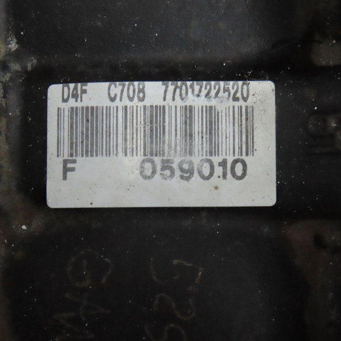 Moteur essence occasion RENAULT TWINGO I Phase 3 08-2000->06-2007 1.2i 16v 7701475815 5