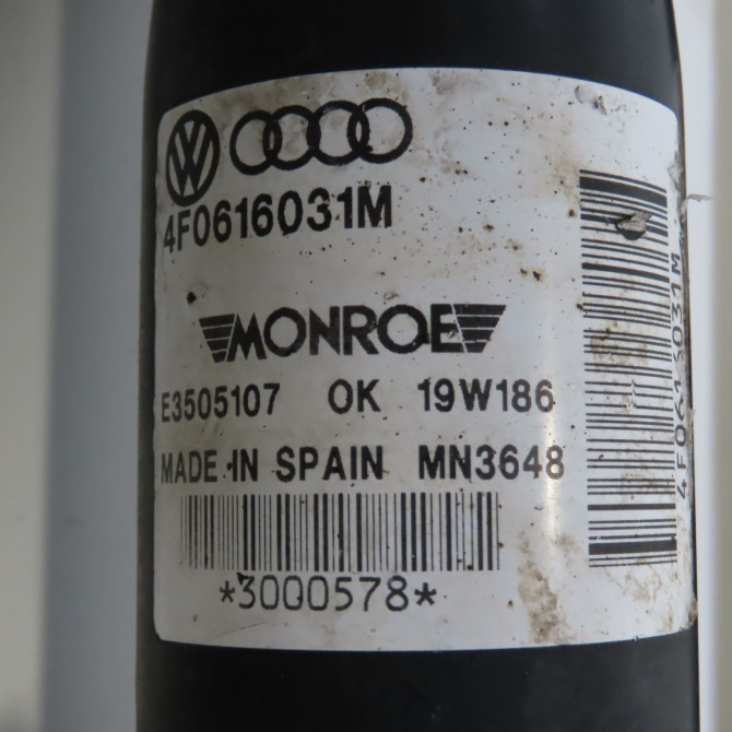 Amortisseur arrière droit occasion AUDI A6 III Phase 1 05-2004->10-2008 3.0 V6 233ch 4F0616032M 5