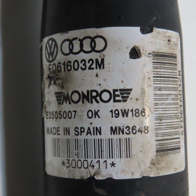 Amortisseur arrière droit occasion AUDI A6 III Phase 1 05-2004->10-2008 3.0 V6 233ch 4F0616032M 6