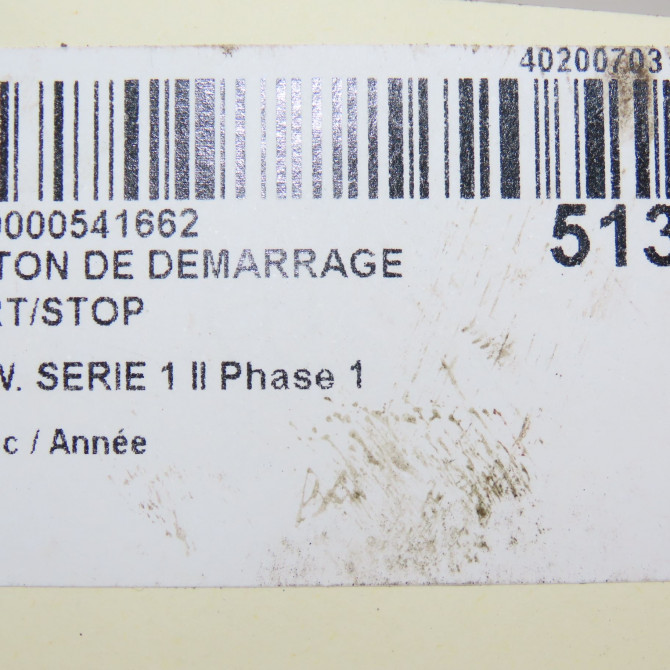 occasion B.M.W. SERIE 1 II Phase 1 08-2011->06-2015 61319250734 5