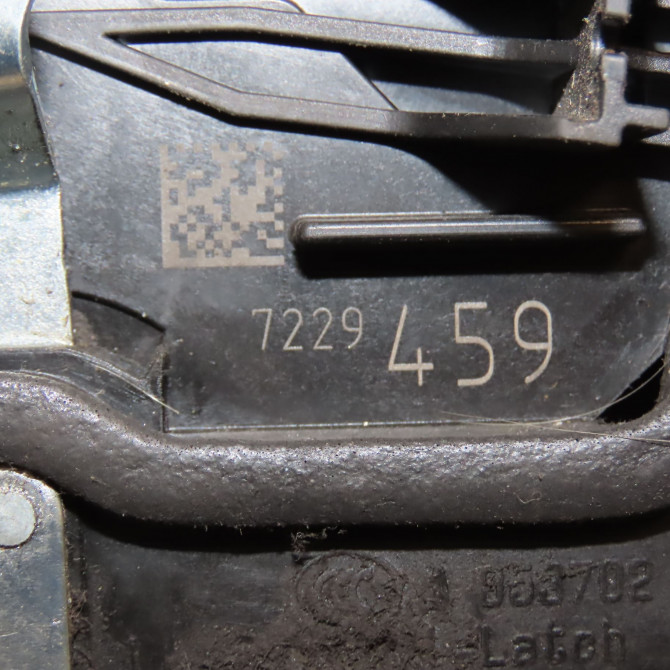 Serrure porte arg occasion B.M.W. SERIE 1 II Phase 1 08-2011->06-2015 116D 116ch 4