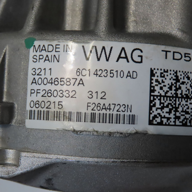 Colonne de direction assistee occasion VOLKSWAGEN POLO V Phase 2 02-2014->... 1.2i 90ch 6C1423510CF 4