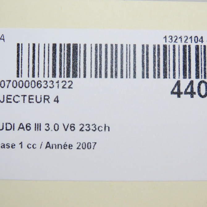 occasion AUDI A6 III Phase 1 05-2004->10-2008 3.0 V6 233ch 5