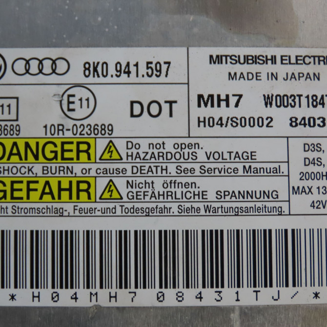 Phare droit occasion  8T0941030AN 6