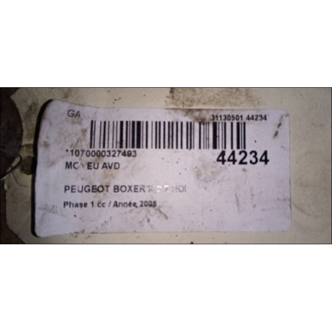 Moyeu avd occasion PEUGEOT BOXER III Phase 1 06-2006->... 2.2 HDI 100ch 3307A5 3