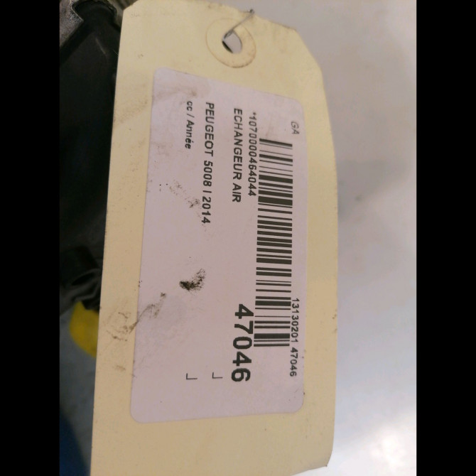 Echangeur air occasion PEUGEOT 5008 I 384N9 5