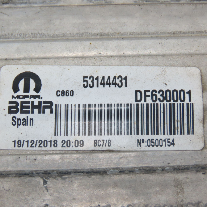 Echangeur air occasion CITROEN JUMPER III Phase 2 06-2014->... 1613994080 3