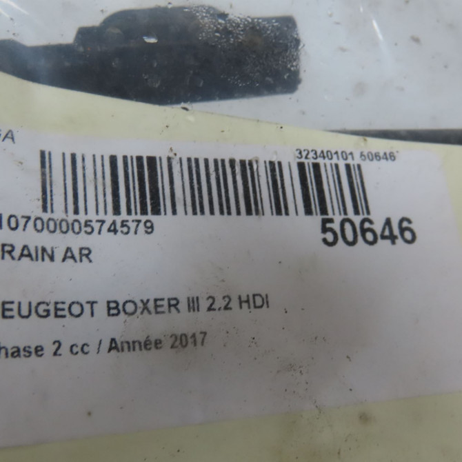 Train arrière occasion PEUGEOT BOXER III Phase 1 04-1995->04-1999 2.2 HDI 130ch 5148N0 5