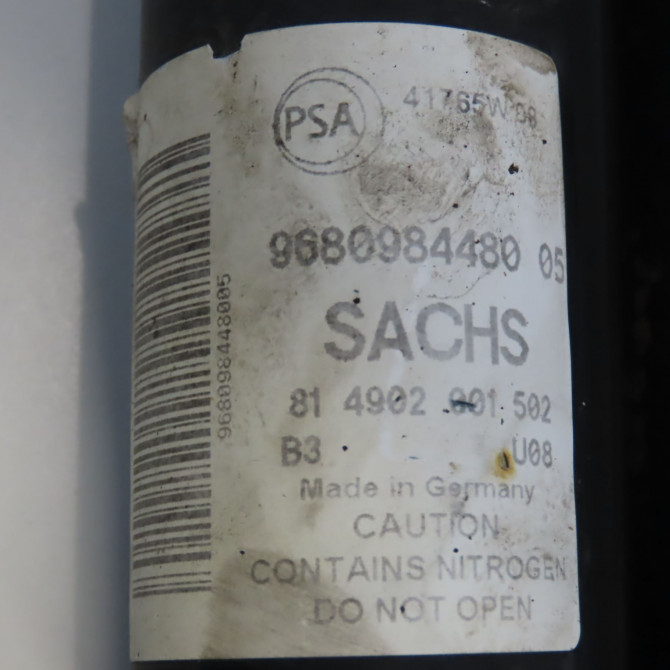 Amortisseur arrière droit occasion CITROEN BERLINGO II Phase 2 02-2012->09-2015 1.6 HDI 90ch 5206QQ 2