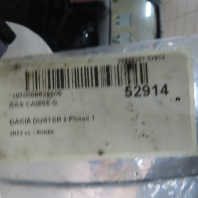 Bas caisse g occasion DACIA DUSTER II Phase 1 10-2017->... 764618440R 5