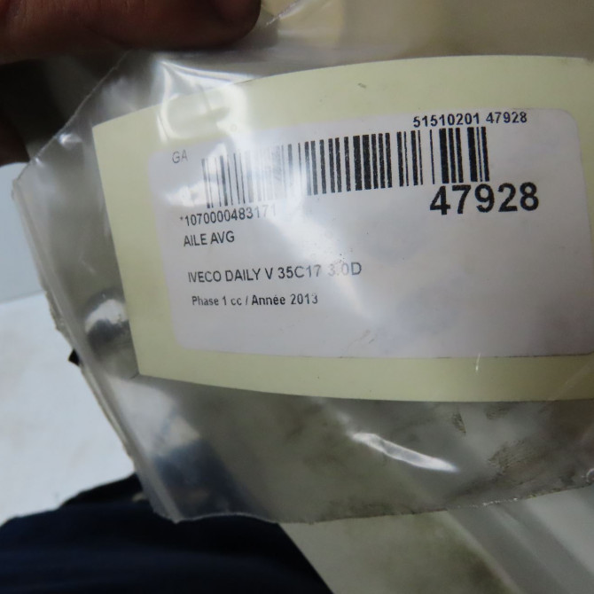 Aile avant gauche occasion  5801352974 5