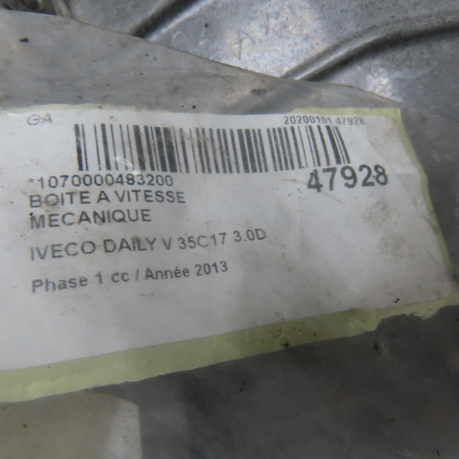 Boîte à vitesse mecanique occasion  8873021 8