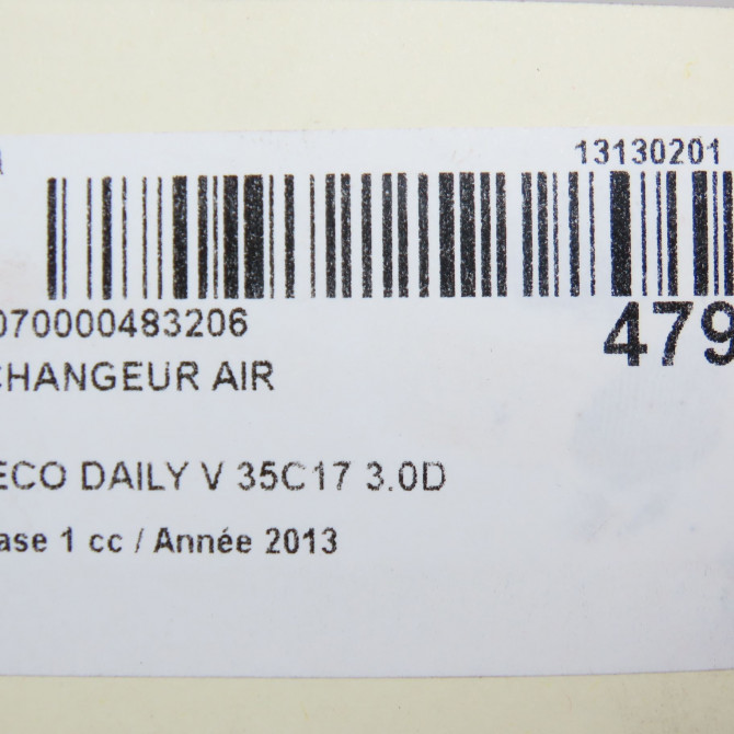 Echangeur air occasion  5801255907 5